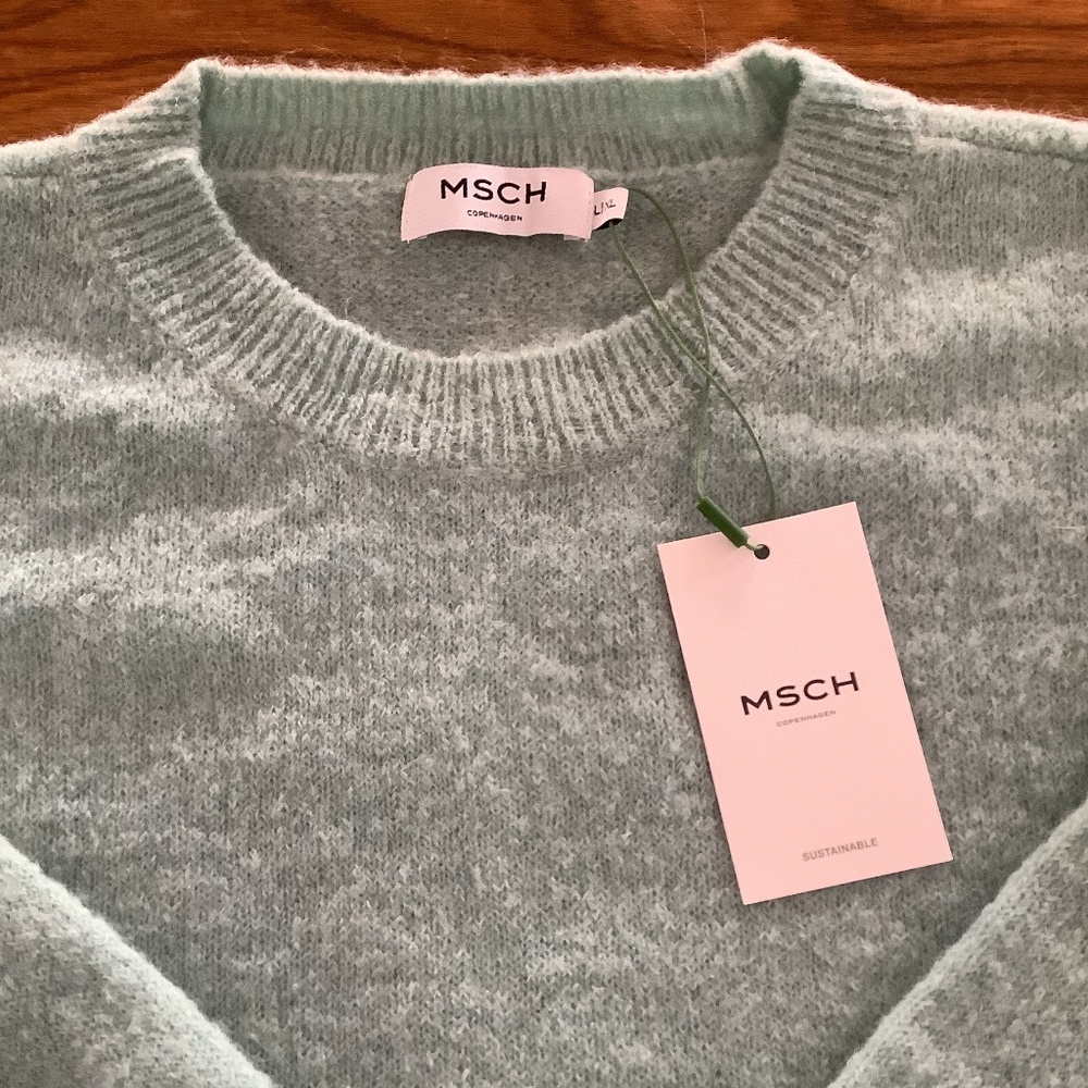 NWT Moss Copenhagen Mohair Wool blend sweater